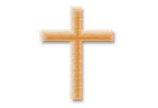 ペンテコステのイメージを表す十字架のイラスト